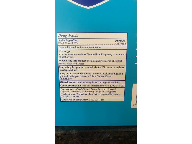 Berkley Jensen Instant Hand Sanitizer, 12 fl oz, Pack Of 4