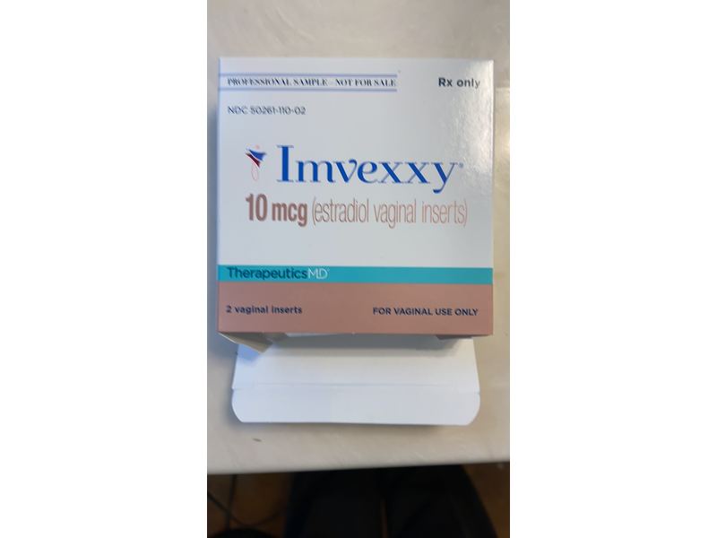 Imvexxy 10 Mcg (Estradiol Vaginal Inserts), 2 inserts, TherapeuticsMD (RX)