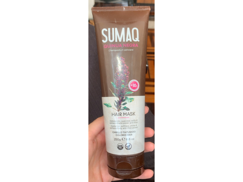 Sumaq Quinua Negra Hair Mask, 8.8 oz/250 g