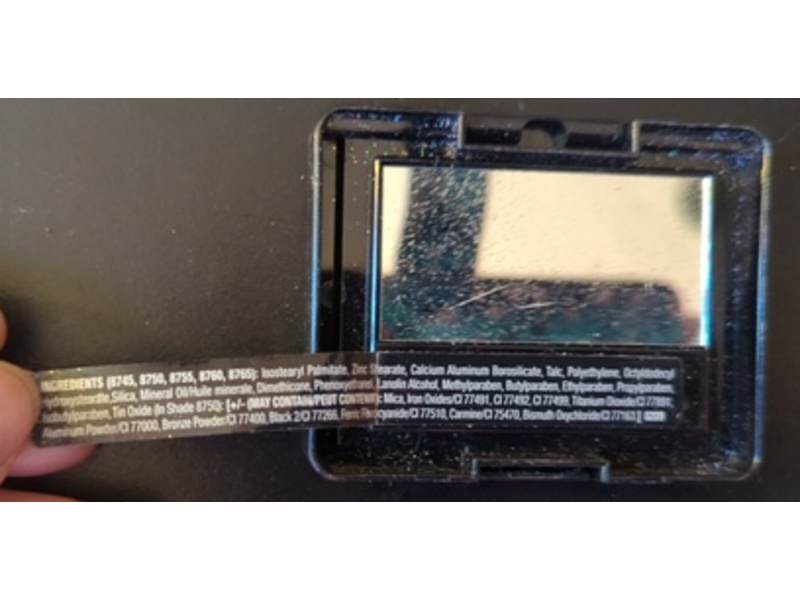 Black Radiance Metallic Eye Shadow Duo, 8765 Rhythm Blues, 0.12 oz/3.6 g