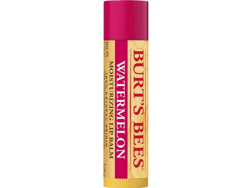 Burt's Bees Moisturizing Lip Balm, Watermelon, 0.15 oz/4.25 g, 2 Count