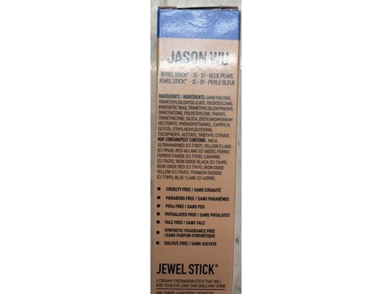 Jewel Stick Cream Eye Shadow, Blue Pearl, 0.05 oz/1.5 g