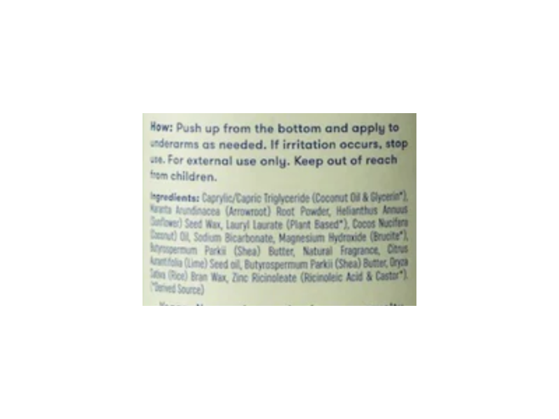 HiBar Deodorant, Mint & Eucalyptus, 2.25 oz/64 g