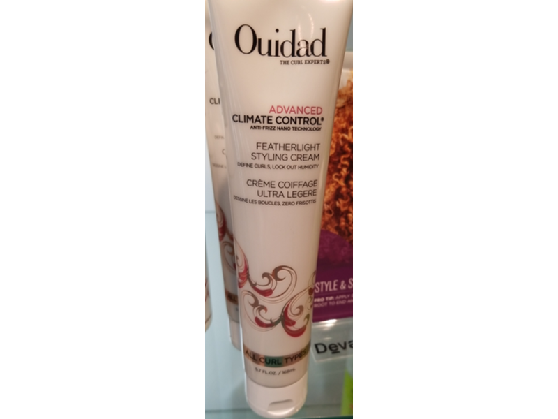 Ouidad Climate Control Featherlight Styling Cream, Advanced, 5.7 fl oz/168 mL
