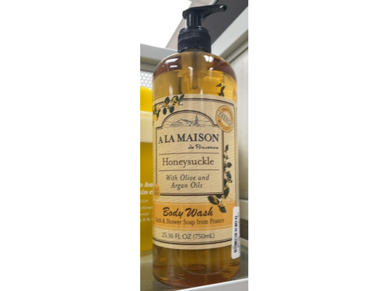 A La Maison Body Wash, Honeysuckle, 25.36 fl oz/750 mL