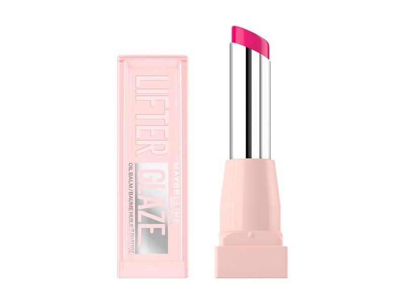 Maybelline Lifter Glaze Oil Balm, Rose Bite, 0.10 oz/2.8 g