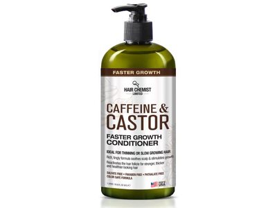 Hair Chemist Faster Growth Conditioner, Caffeine & Castor, 33.8 fl oz/1 L
