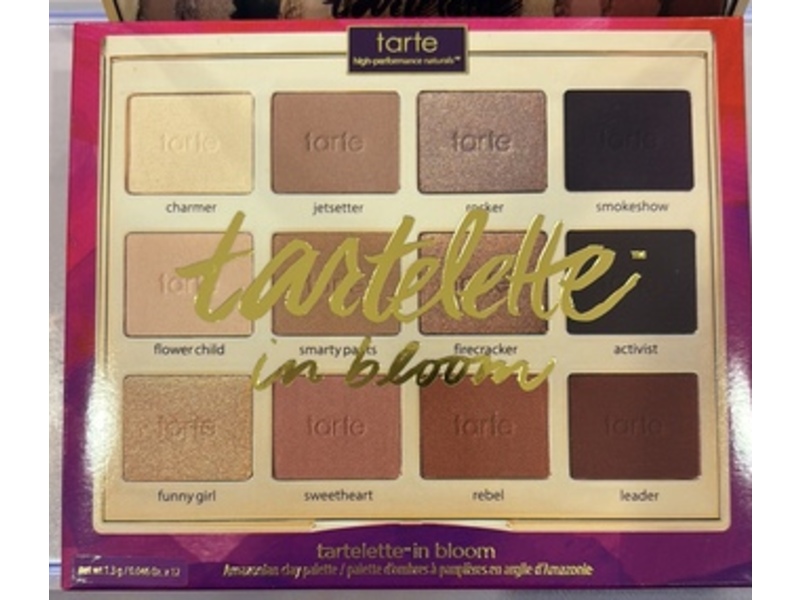 Tarte In Bloom Amazonian Clay Eyeshadow Palette, 0.045 oz/1.3 g