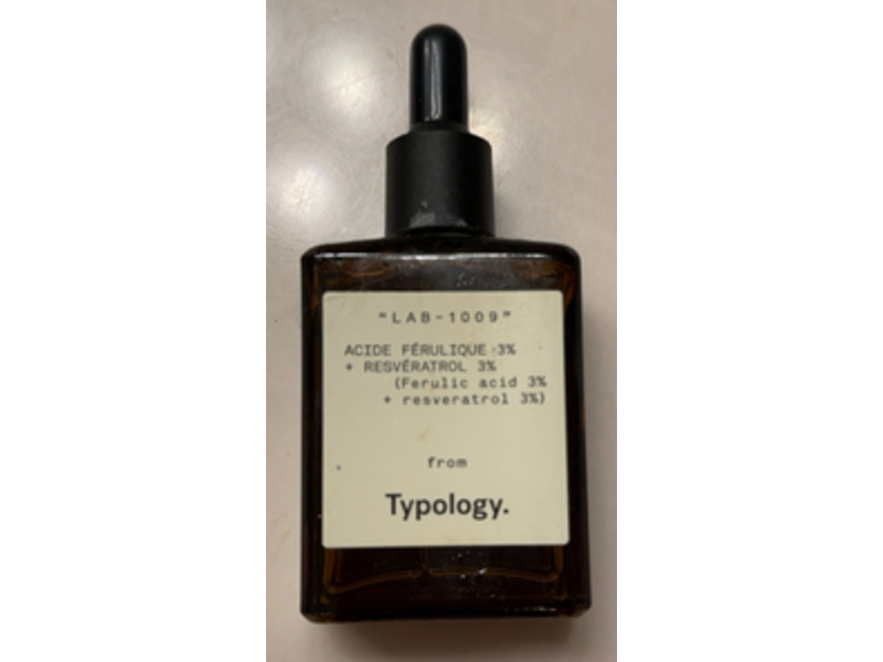 Typology Lab-1009 Ferulic Acid 3% + Resveratrol 3% Serum