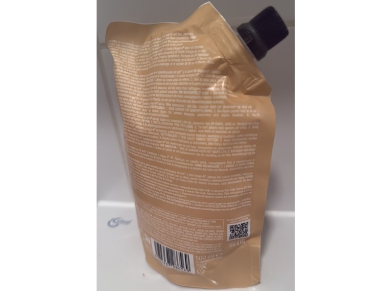 Redken All Soft Shampoo Refill, Argan Oil+ 2% Moisture Complex, 16.9 fl oz/500 mL