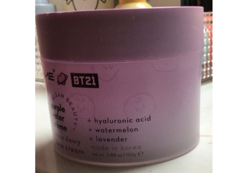 The Creme Shop Purple Water Creme, 3.88 oz/110 g