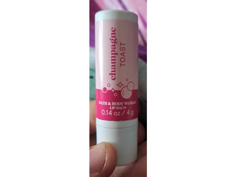 Bath & Body Works Champagne Toast Lip Balm, 0.14 oz/4 g
