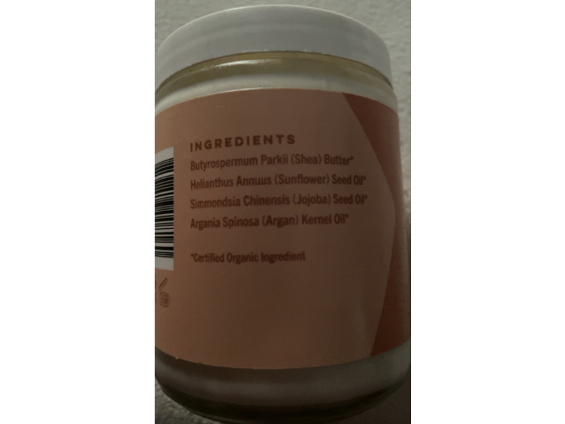 The Organic Bath Co. Naked Body Butter, 6.2 oz/176 g