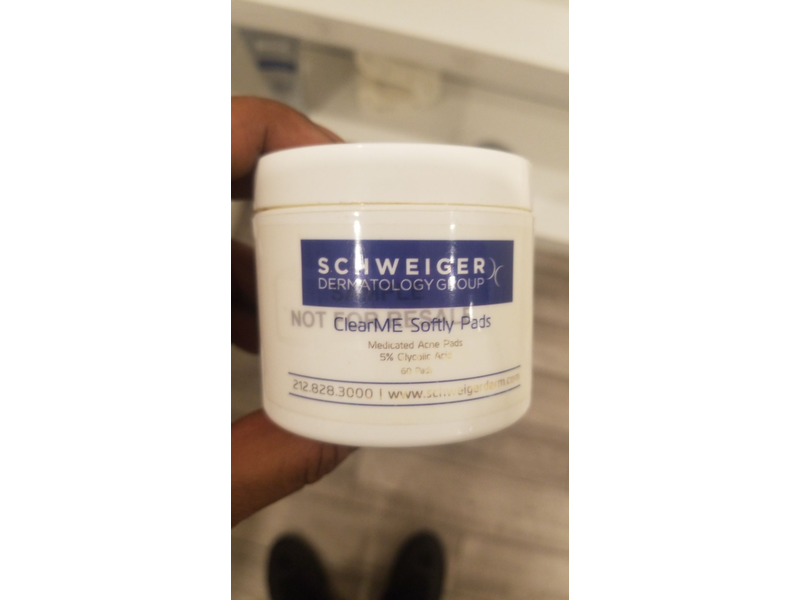 Schweiger ClearMe Softly Medicated Acne Pads 2 oz (57g)