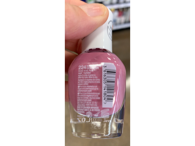 Sally Hansen Good Kind Pure Nail Polish, Rise To The Occasion, 0.33 fl oz/10 mL
