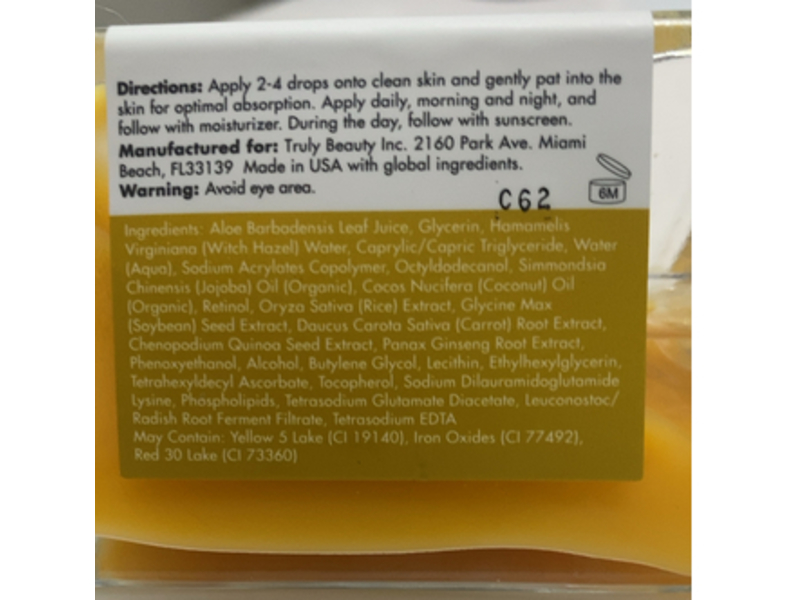 Truly Collagen Booster Anti Aging Face Serum, 1.7 fl oz/50 mL