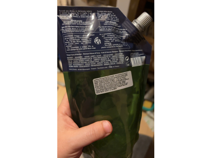 L'Occitane en Provence Volume & Strength Shampoo, 16.9 fl oz/500 mL