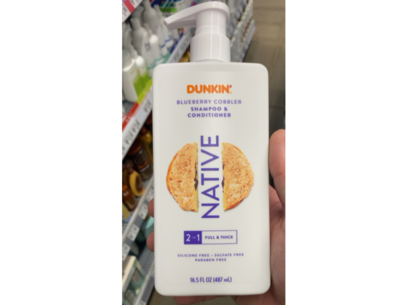 Native Shampoo & Conditioner, Dunkin, 16.5 fl oz/487 mL
