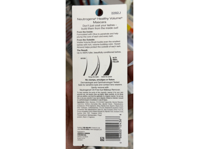 Neutrogena Healthy Volume Mascara, Carbon Black 01