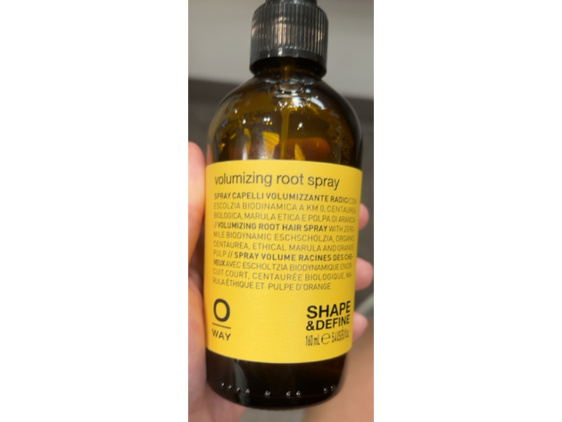 Oway Shape & Define Volumizing Root Spray, 5.4 fl oz/160 mL