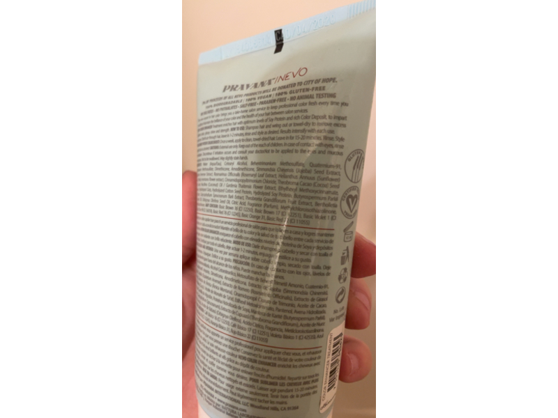 Pravana Nevo Color Enhancer Treatment, Radiant Red, 5 fl oz/150 mL