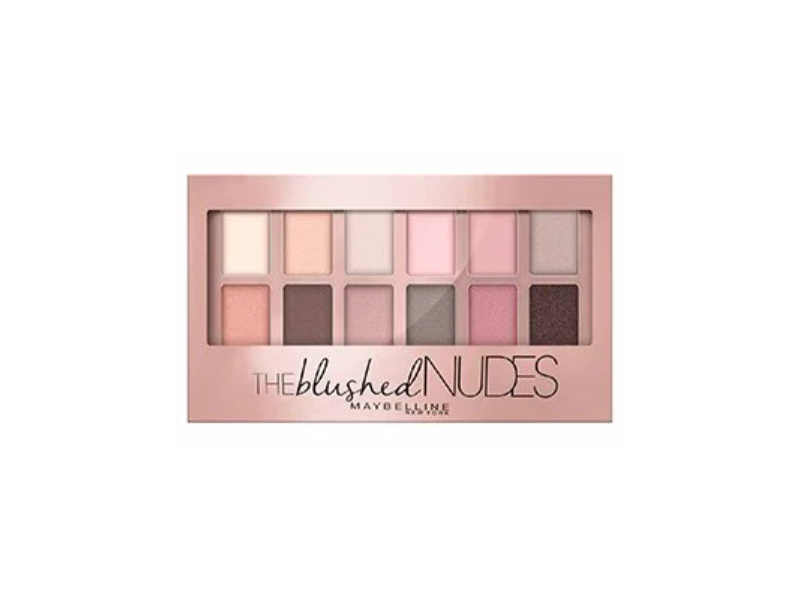 Maybelline New York Eye Shadow Palette, The Blushed Nudes , 9g