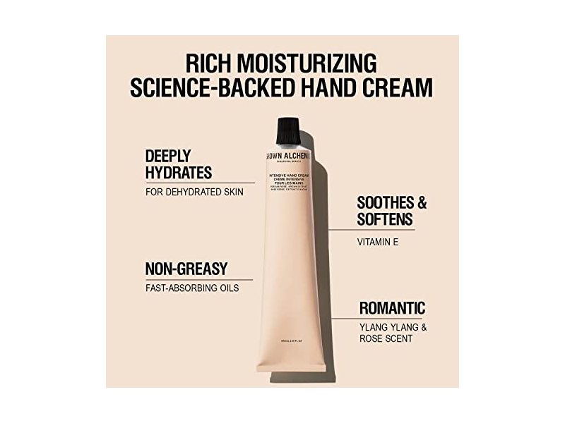 Grown Alchemist Intensive Hand Cream, Persian Rose & Argan Extract (65ml)