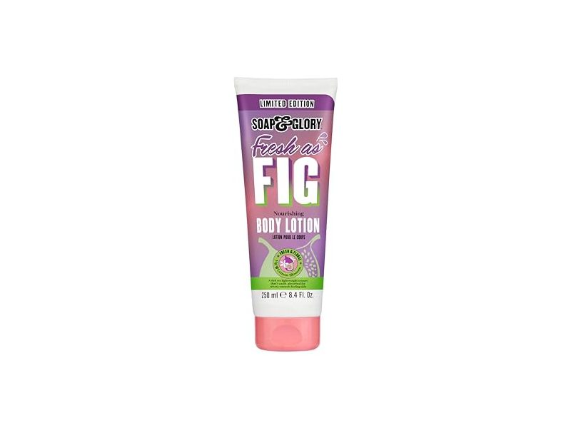 Soap & Glory Fresh as Fig Vegan Body Lotion, Lemon Blossom, 8.4 fl oz/250 mL