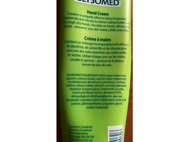Glysomed Hand Cream, Chamomile & Glycerin, 8.5 fl oz/ 250 mL, Pack Of 2