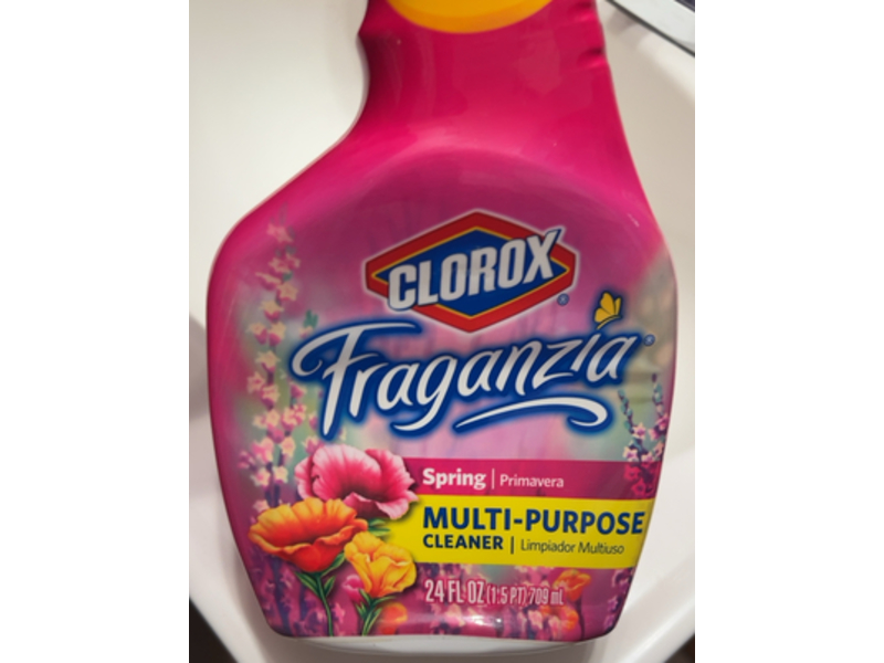 Clorox Fraganzia Multi Purpose Cleaner, Spring, 24 fl oz/709 mL