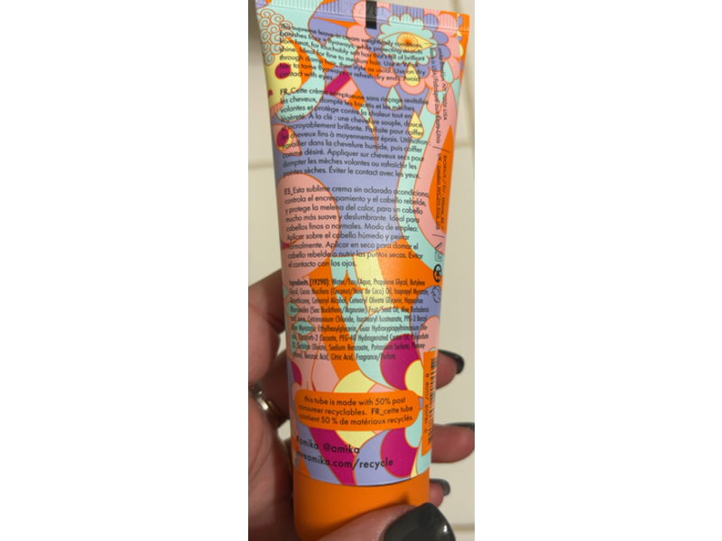 Amika Supernova Moisture & Shine Cream, 3.3 fl oz/100 mL