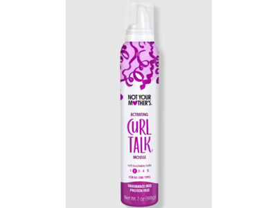 Not Your Mother’s Activating Curl Talk Mousse, Fragrance Free, 7 oz/198 g