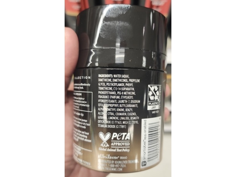 Tresemme Smoothing Cream, 3.04 fl oz/89.9 mL