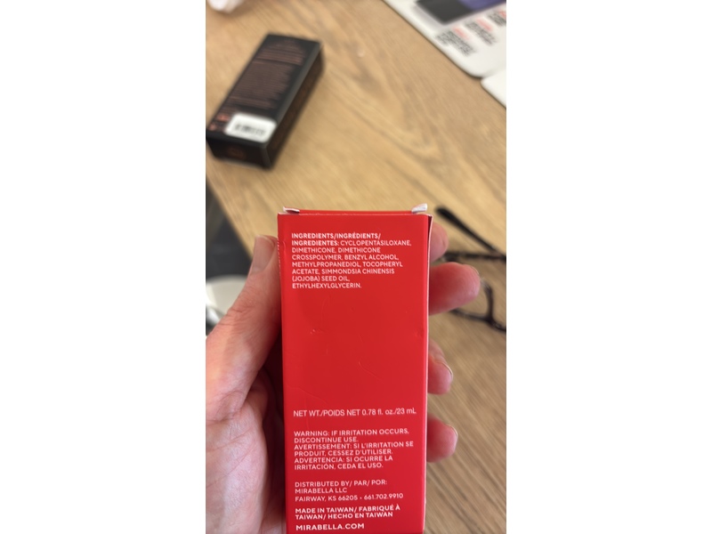 Mirabella Beauty Makeup Primer, 0.86 fl oz/25 mL