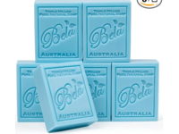 Bela Triple Milled Pure Natural Soap, Goats Milk & Sea Salt, 3.3. oz/93.5 g, Pack Of 6 - thumbnail 1