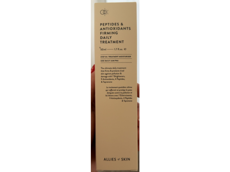 Allies Of Skin Peptides & antioxidants Firming Daily Treatment, 1.7 fl oz/50 mL