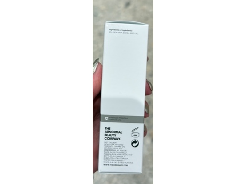 The Ordinary 100% Cold-Pressed Virgin Marula Oil, 1 fl oz/30 mL