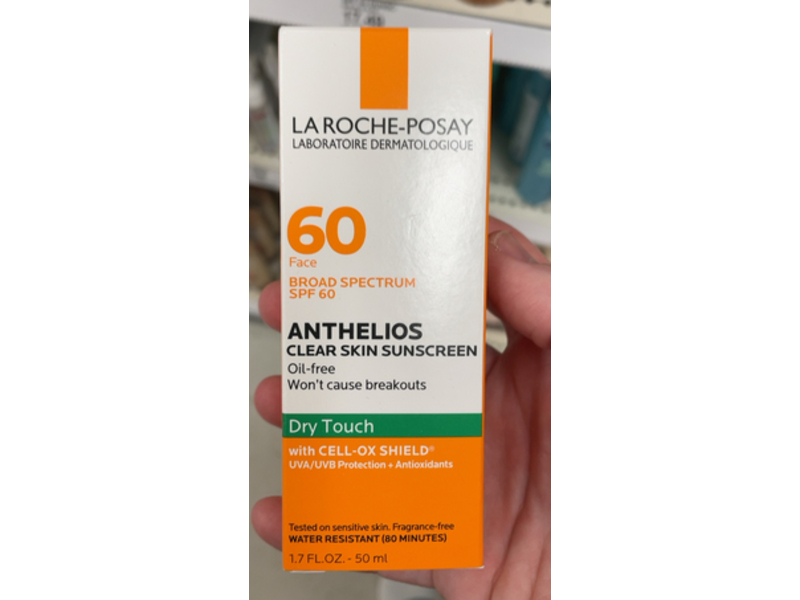 La Roche Posay Sunscreen, SPF 60, 1.7 fl oz/50 mL