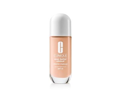Clinique Even Better Clinical Vitamin Makeup Foundation, Light Medium Cool 1, SPF 45, 1 fl oz/30 mL
