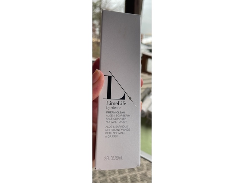 LimeLife by Alcone Dream Clean Face Cleanser, Aloe & Soapberry, 2 fl oz/60 mL