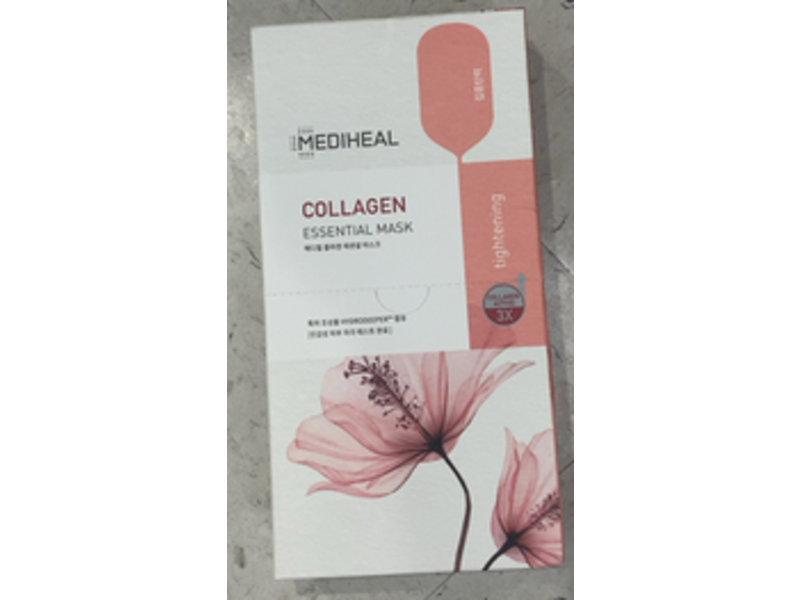 Mediheal Collagen Essential Mask, 0.81 fl oz/24 mL, 4 Counts