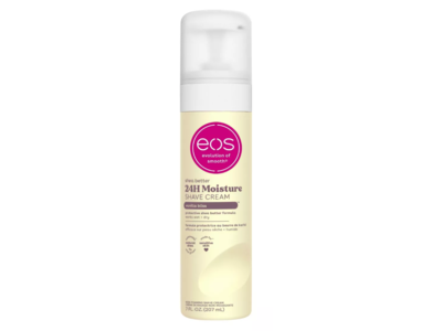 EOS 24H Moisture Hydratation Shave Cream, Vanilla Bliss, 7 fl oz/207 mL
