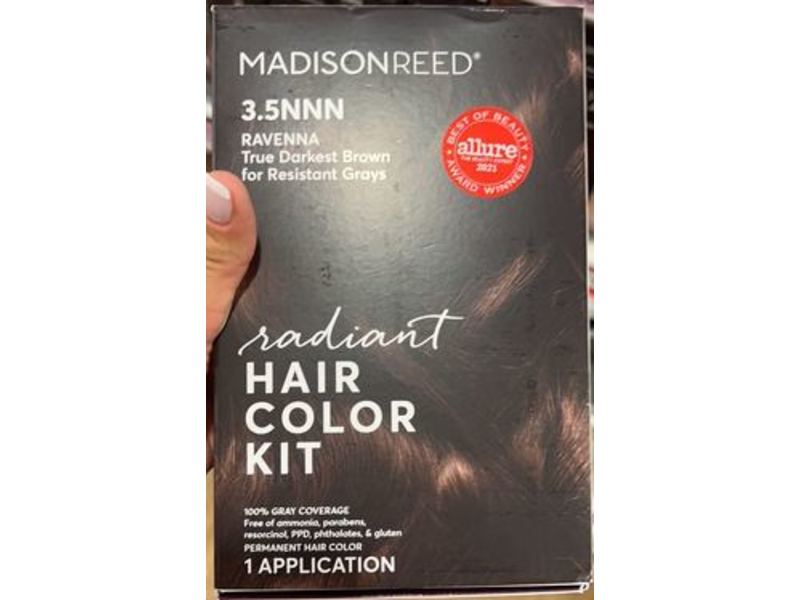 Madison Reed Radiant Hair Color Kit, Ravenna-3.5 NNN, 1 Application