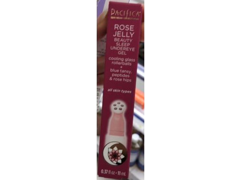 Pacifica Beauty Sleep Undereye Gel, Rose Jelly, 0.37 fl oz/11 mL