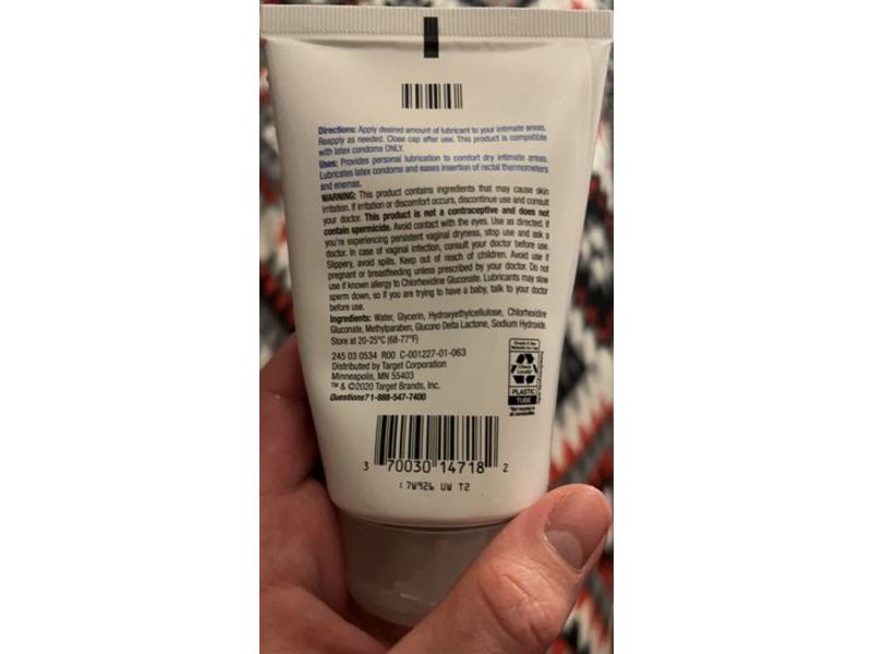 Up & Up Personal Lubricant Jelly, Fragrance-Free, 4 oz/113 g