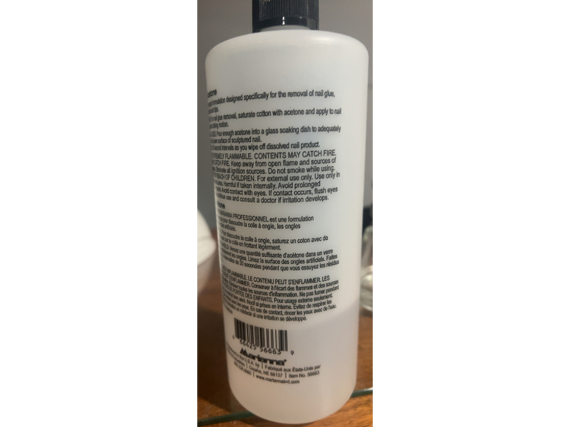 Marianna Pure Acetone, 32 fl oz/946 mL