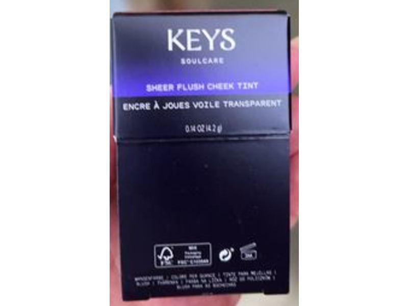 Keys Sheer Flush Cheek Tint, Grace, 0.14 oz/4.2 g
