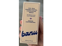 Banu AHA + BHA Blemish Control & Exfoliating Serum, 2% Salicylic Acid, 1 fl oz/30 mL - thumbnail 2