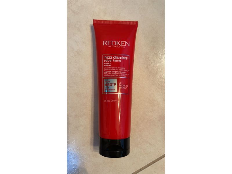 Redken Frizz Dismiss Rebel Tame Leave-In Smoothing Control Cream, 8.5 Fl oz/250 ml