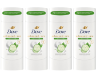 Dove Advanced Care Antiperspirant Deodorant, Cool Essentials, 2.6 oz/74 g, Pack Of 4 - thumbnail 1